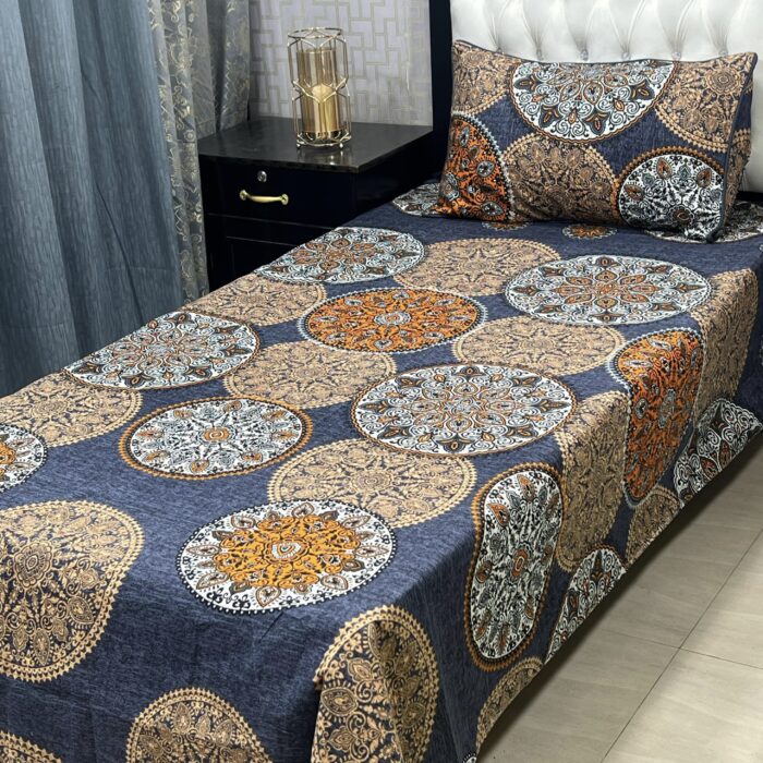 3D-Crystal cotton single pair Bedsheets