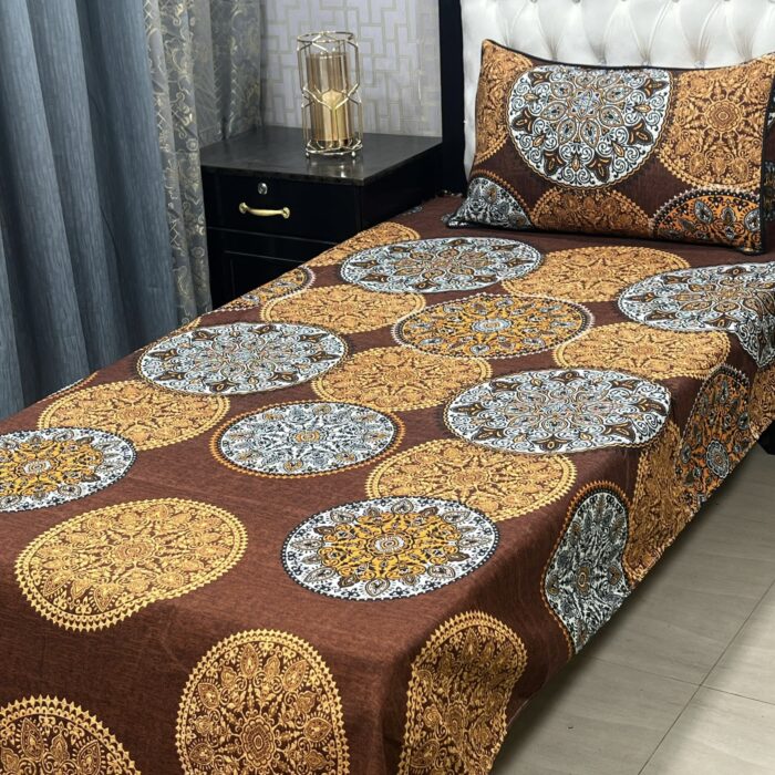 3D-Crystal cotton single pair Bedsheets