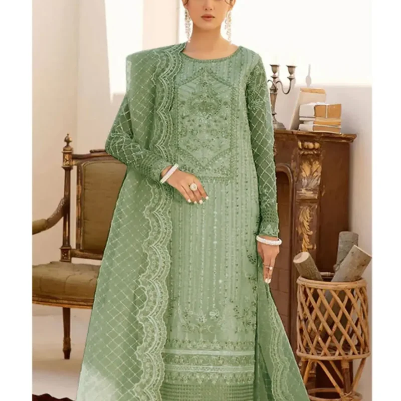 AKBAR ASLAM - LUXURY WEDDING & PARTY WEAR - 3 PIECE