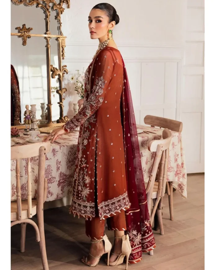 GULAAL - Embroidered - UNSTITCHED 3 PIECE